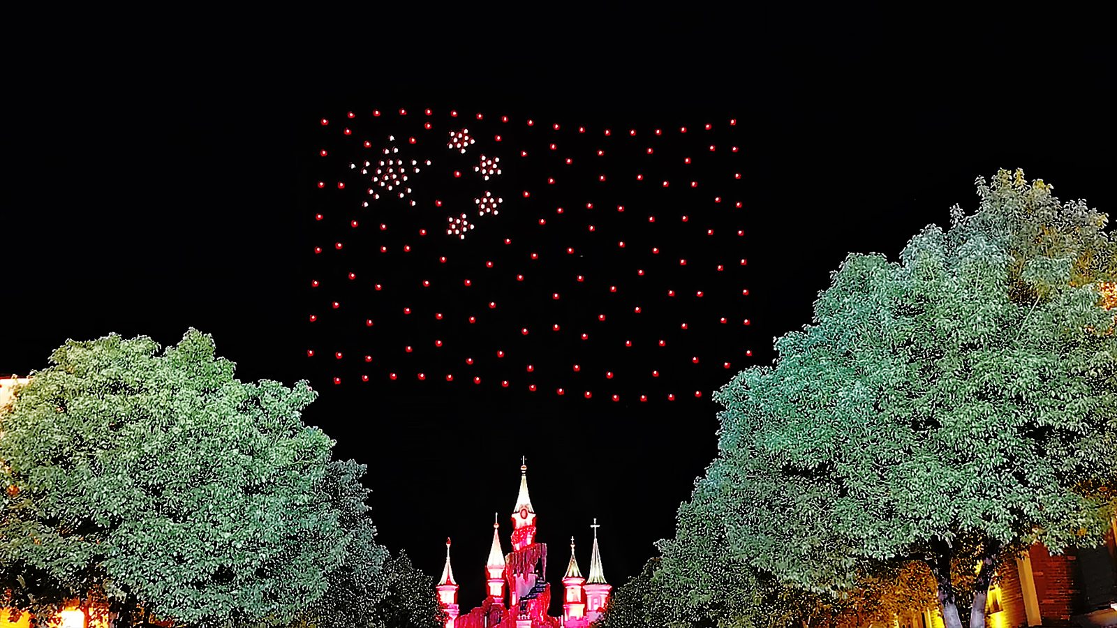 节庆活动无人机表演