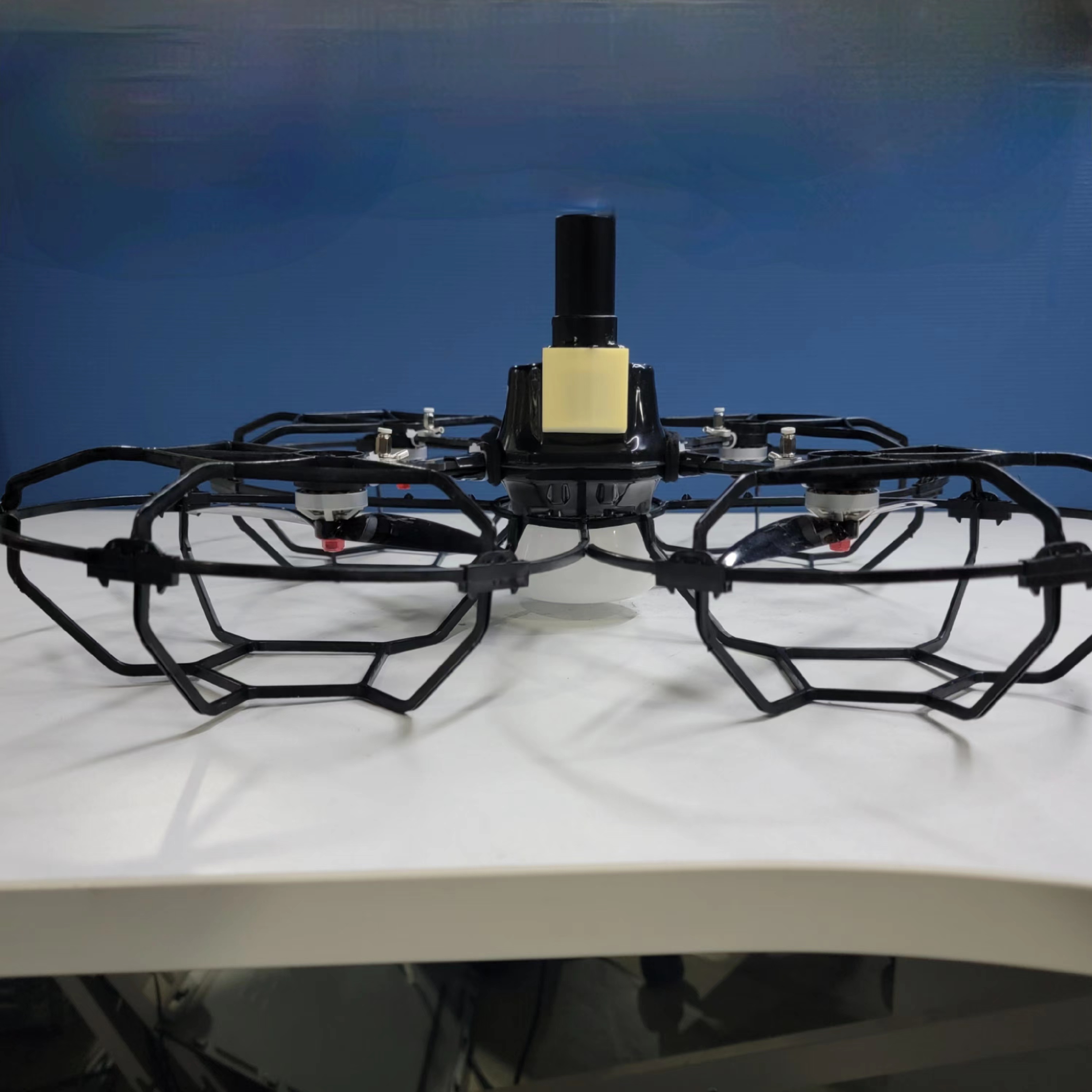 Show drone aircraft and protection frame